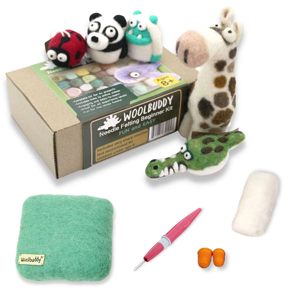 Woolbuddy Beginner Kit – Needles & Hooks